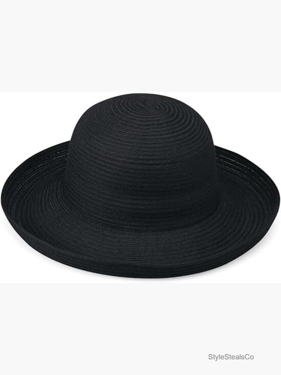 Women\'s Wide Brim Sun Hat UPF 30+ Packable Adjustable main image 5
